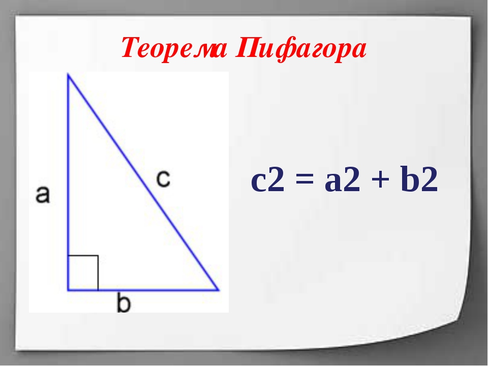 Презентация «Теорема Пифагора»